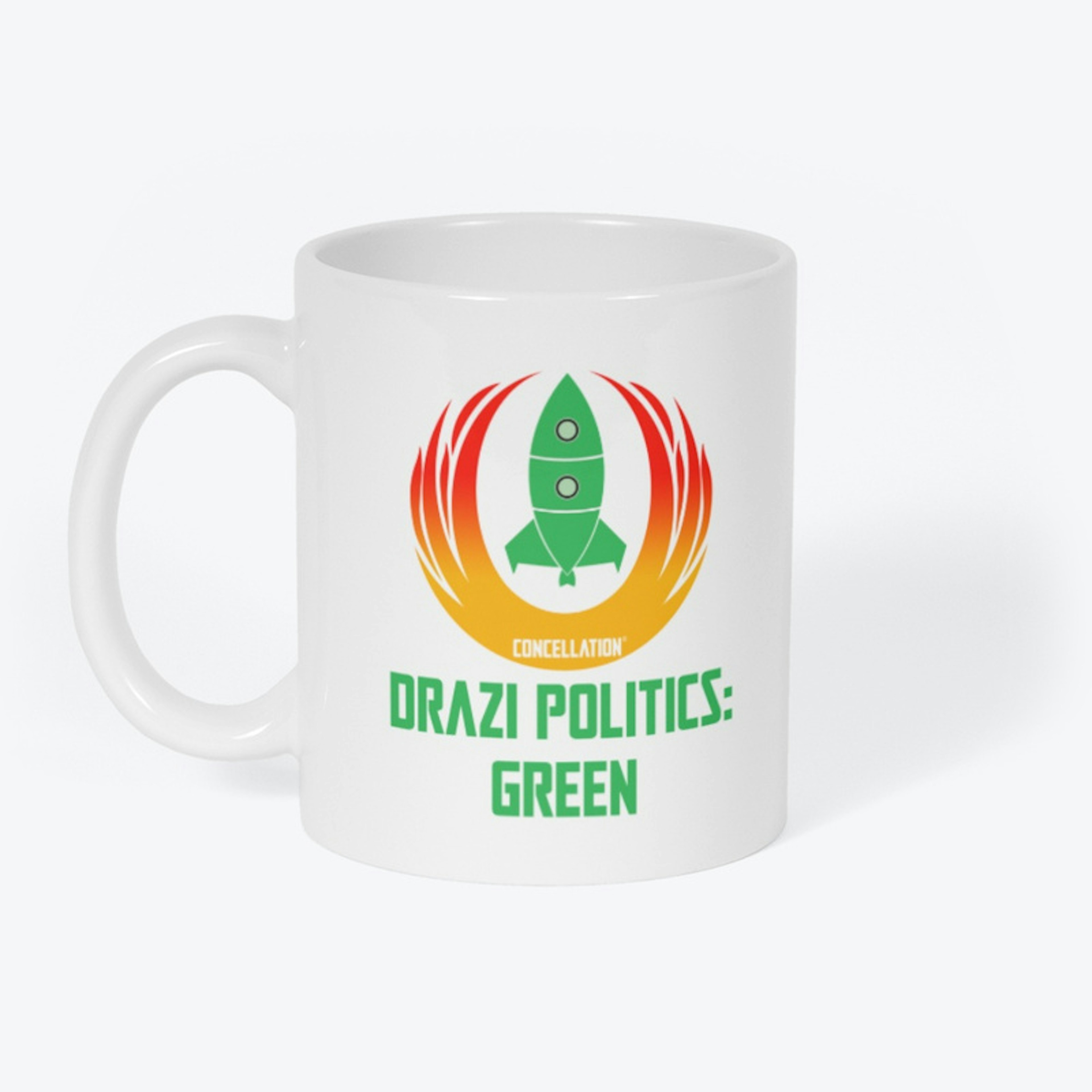 Drazi Politics: Green (2021 Logo)